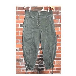 NWT Ulla Johnson Kingston Peg Fold Over High Rise Pants Size 2 $445